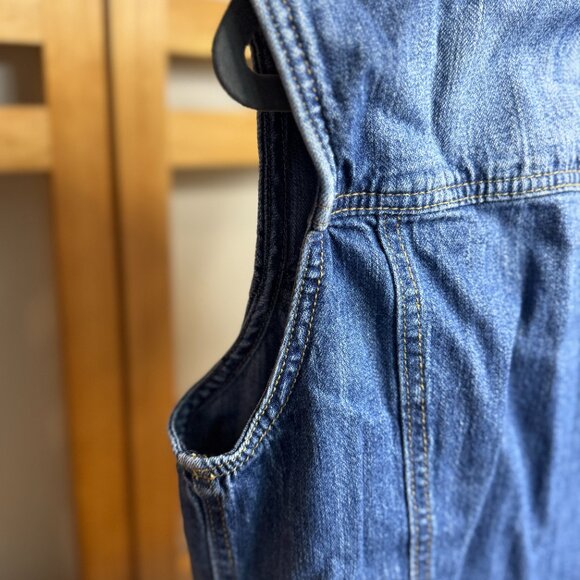 Cherokee Girls Denim Vest – Size XL 14/16 – Classic Button Front - Picture 5 of 5